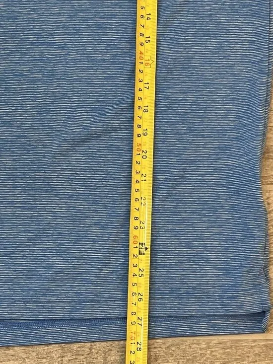 Vineyard Vines Polo Men’s Size Medium Blue Striped Performance Golf Shirt - Picture 7 of 7